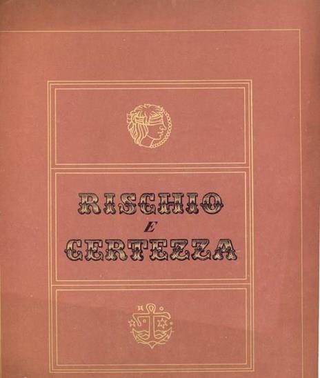 Rischio e certezza - copertina