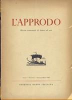 L' Approdo n.1 - gennaio/marzo 1952 - 2