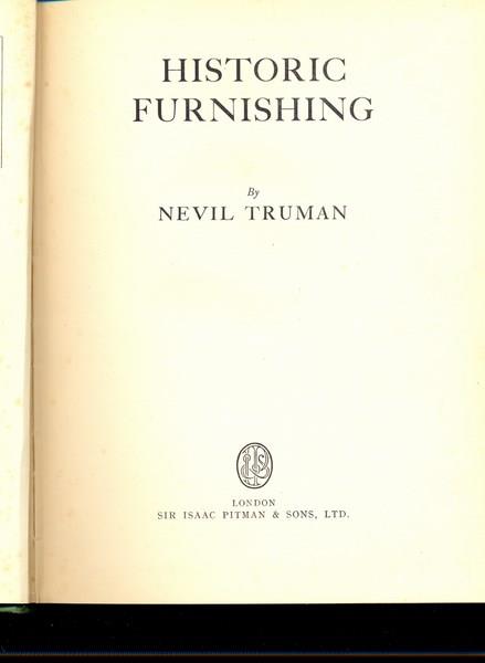 Historic furnishing