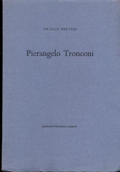 Pierangelo Tronconi - copertina