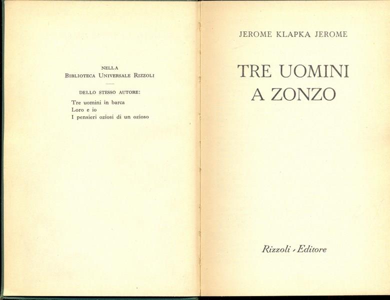 Tre uomini a zonzo