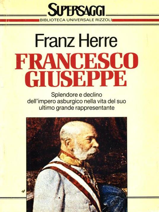 Francesco Giuseppe - Franz Herre - copertina