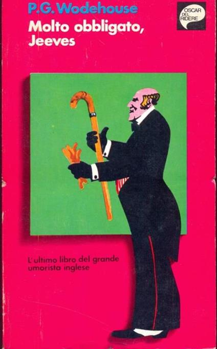 Molto obbligato Jeeves - Pelham G. Wodehouse - copertina