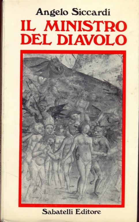 Il ministro del diavolo - Angelo Siccardi - copertina