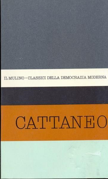 Opere. a cura di Vittorio de Caprariis - Carlo Cattaneo - copertina