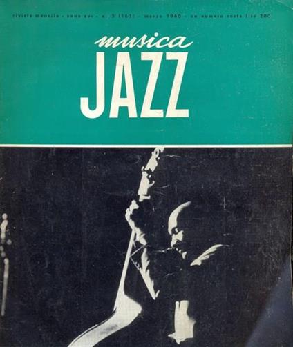 Musica Jazz marzo 1960 n. 3 - copertina