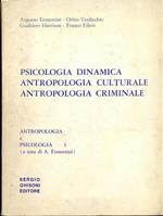 Psicologia dinamica, antropologia culturale, antorpologia criminale