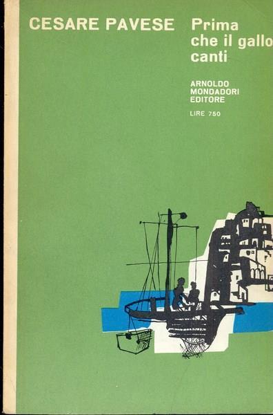 Prima che il gallo canti - Cesare Pavese - copertina