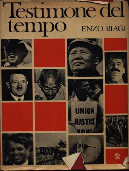 Testimone del tempo - Enzo Biagi - copertina