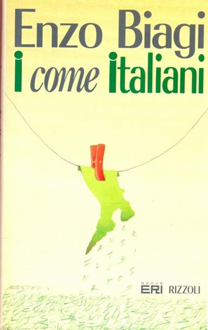I come Italiani - Enzo Biagi - copertina