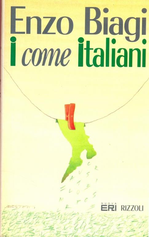 I come Italiani - Enzo Biagi - copertina