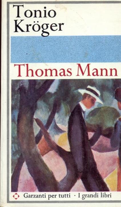 Tonio Kroger - Thomas Mann - copertina