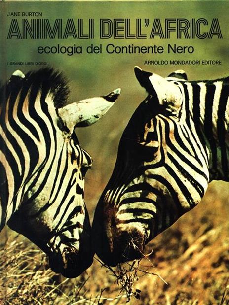 Animali dell'Africa - Jane Burton - copertina