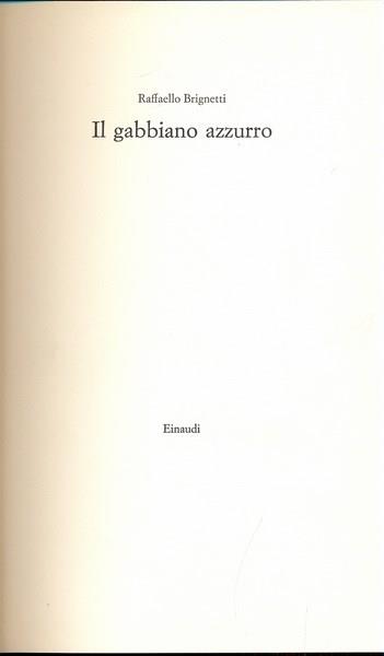 Il gabbiano azzurro