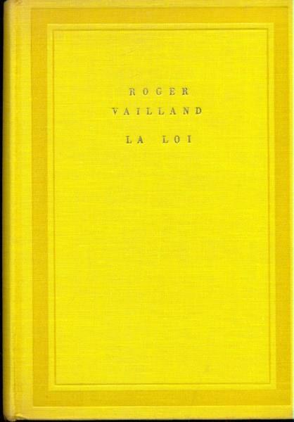 La loi. In lingua francese - Roger Vailland - copertina