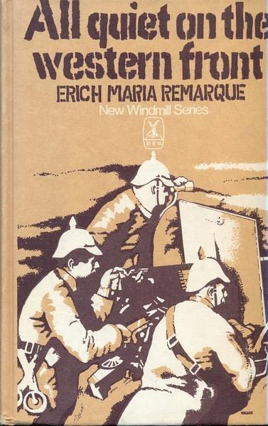 All quiet on the western front. In lingua inglese - Erich Maria Remarque - copertina