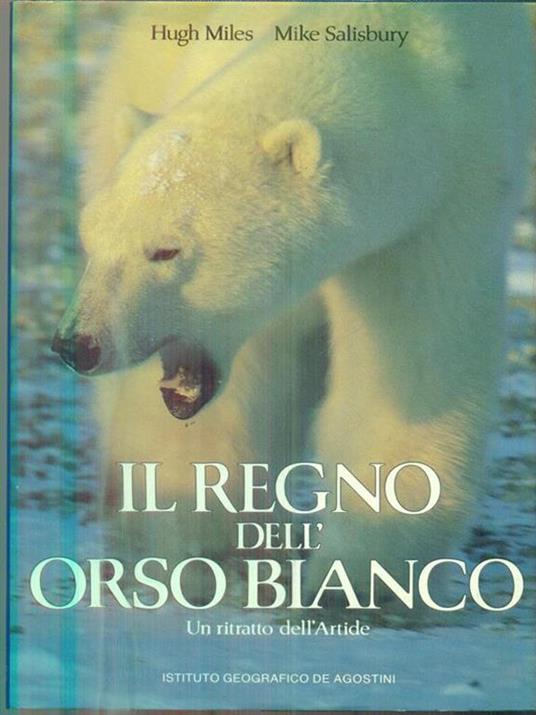 Il regno dell'orso Bianco - Miles - copertina