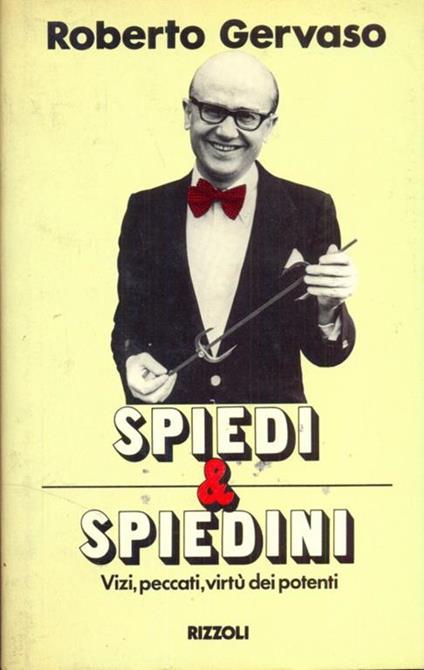 Spiedi & spiedini - Roberto Gervaso - copertina