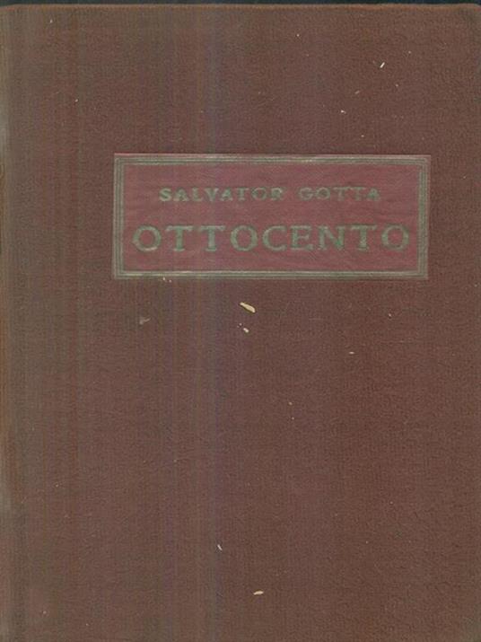 Ottocento - Salvatore Gotta - copertina