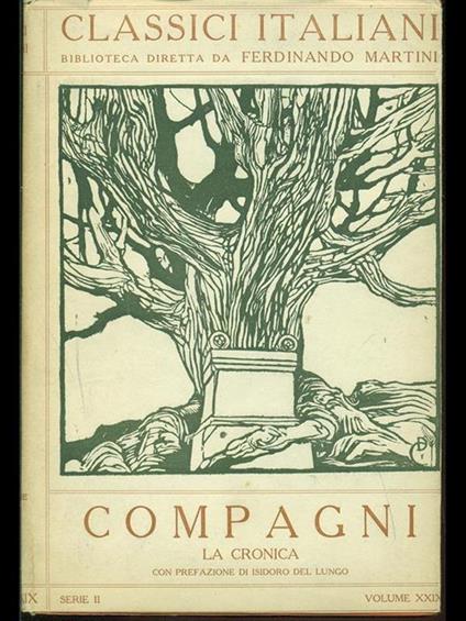 La cronica - Dino Compagni - copertina