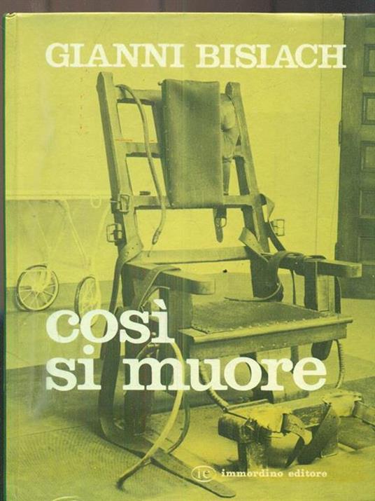 così si muore - Gianni Bisiach - copertina