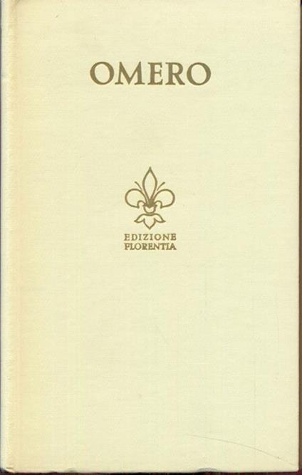 Iliade - Omero - copertina