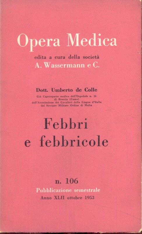 Febbri e febbricole
