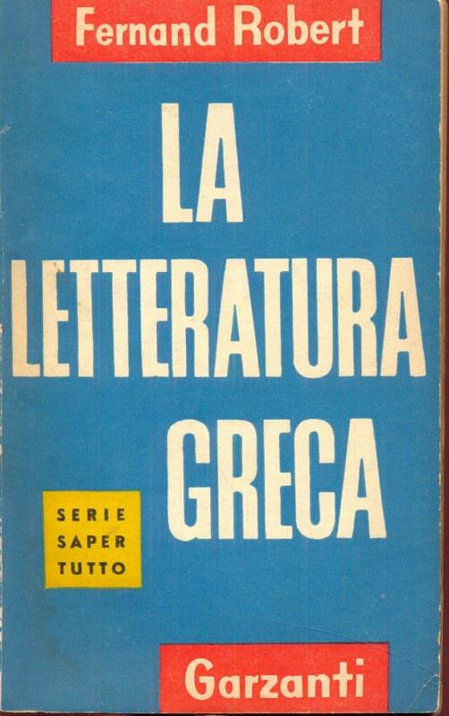 La letteratura greca
