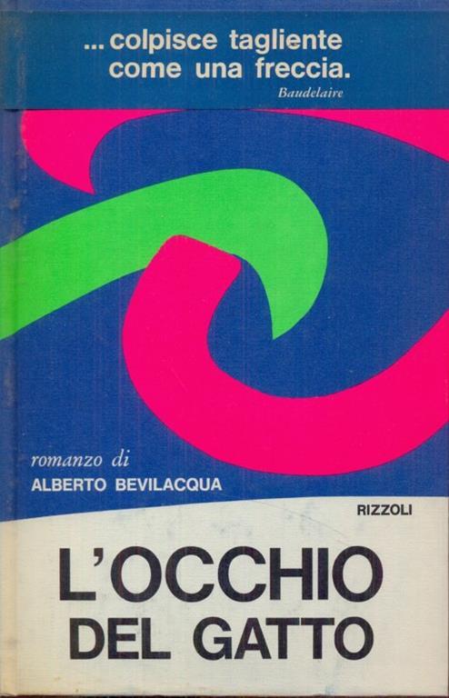 L' occhio del gatto - Alberto Bevilacqua - copertina