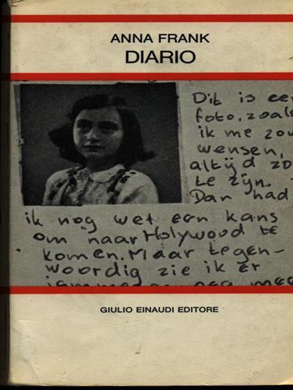 Il diario - Anne Frank - copertina