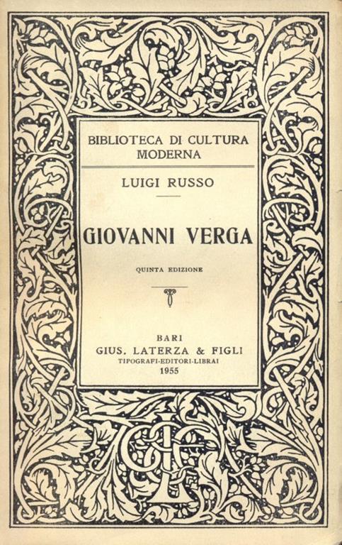 Giovanni Verga - Luigi Russo - 6