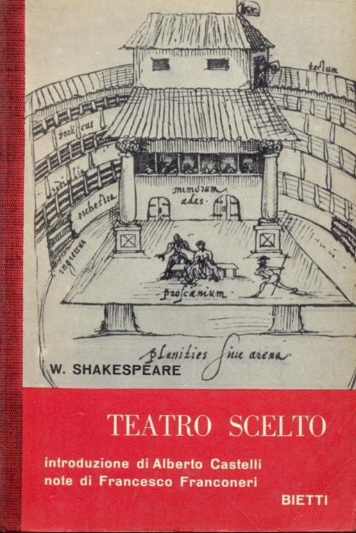 Teatro scelto - William Shakespeare - copertina