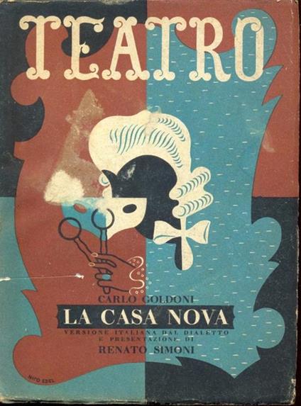 La casa nova - Carlo Goldoni - copertina