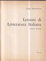 Lezioni di letteratura italiana vol. 2