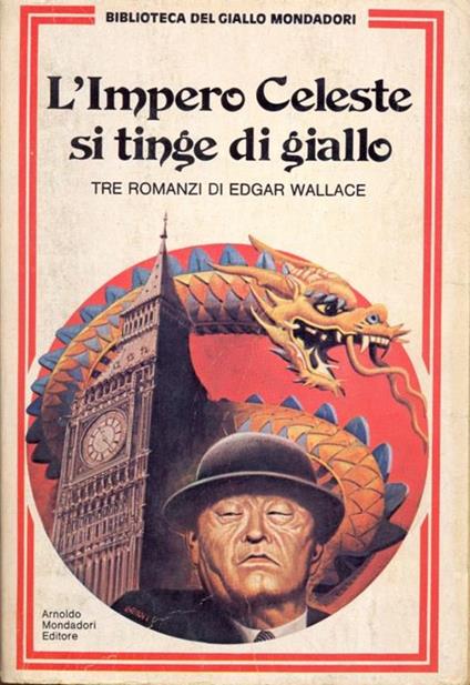 L' impero celeste si tinge di giallo - Edgar Wallace - copertina
