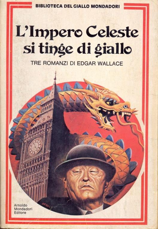L' impero celeste si tinge di giallo - Edgar Wallace - copertina