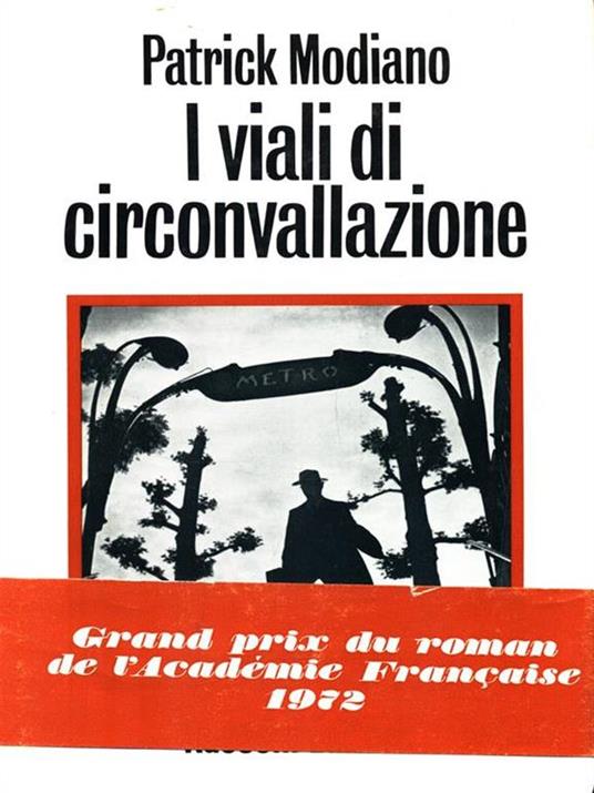 I viali di circonvallazione - Patrick Modiano - copertina
