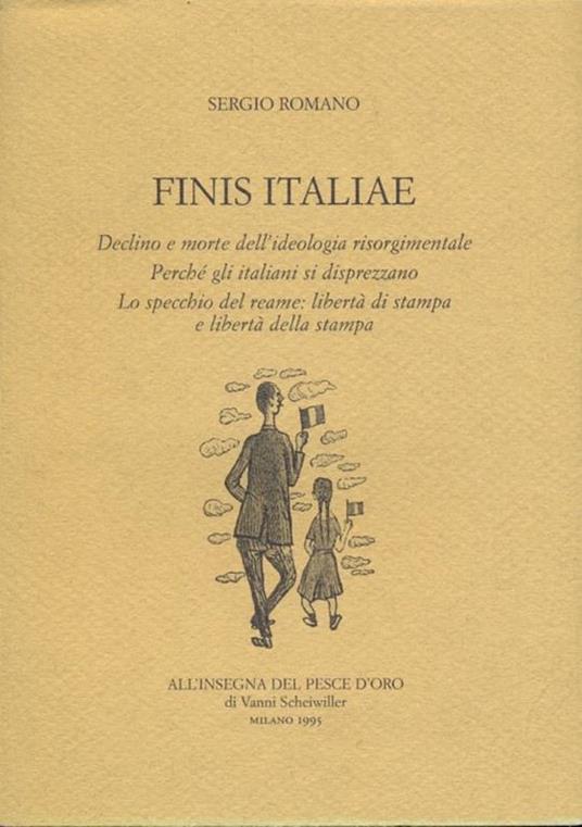 Finis italiae - Sergio Romano - copertina