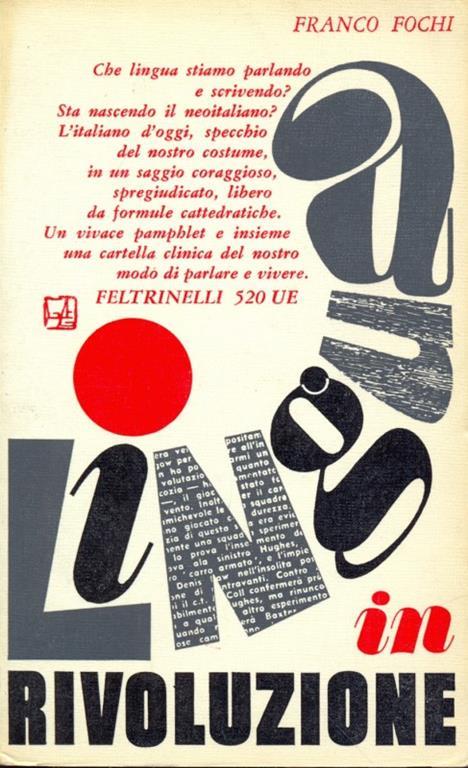 Lingua in rivoluzione - Franco Fochi - copertina