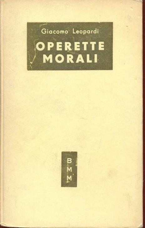 Operette morali - Giacomo Leopardi - 3