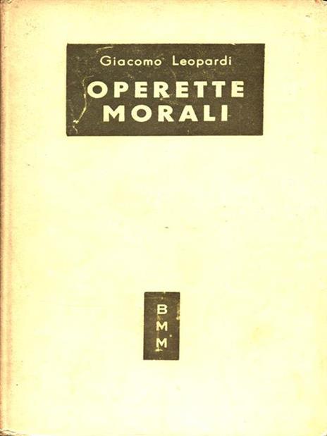 Operette morali - Giacomo Leopardi - 2