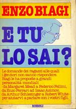 E tu lo sai?