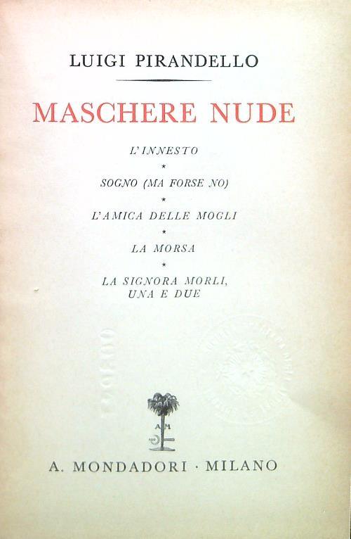 Maschere nude