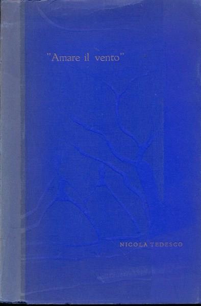 Amare il vento - Nicola Tedesco - copertina