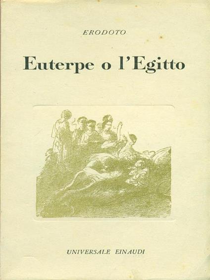 Euterpe o l'Egitto - Erodoto - copertina