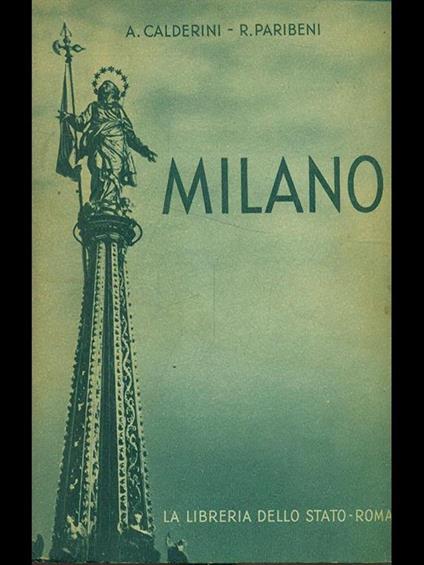 Milano - Aristide Calderini - copertina