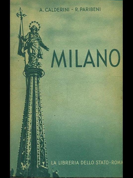 Milano - Aristide Calderini - copertina