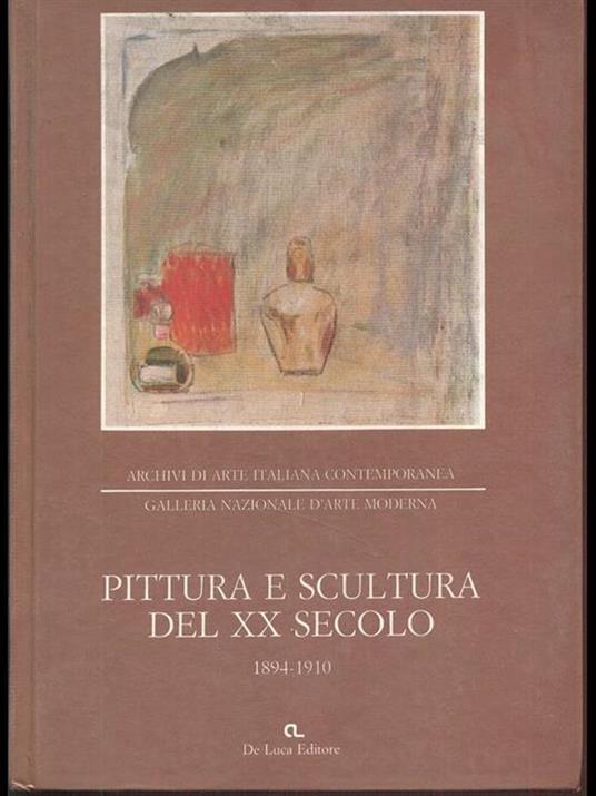 Pittura e scultura del XX secolo 1894-1910 - copertina