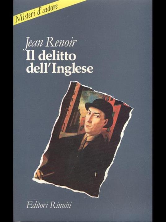 Il delitto dell'inglese - Jean Renoir - copertina