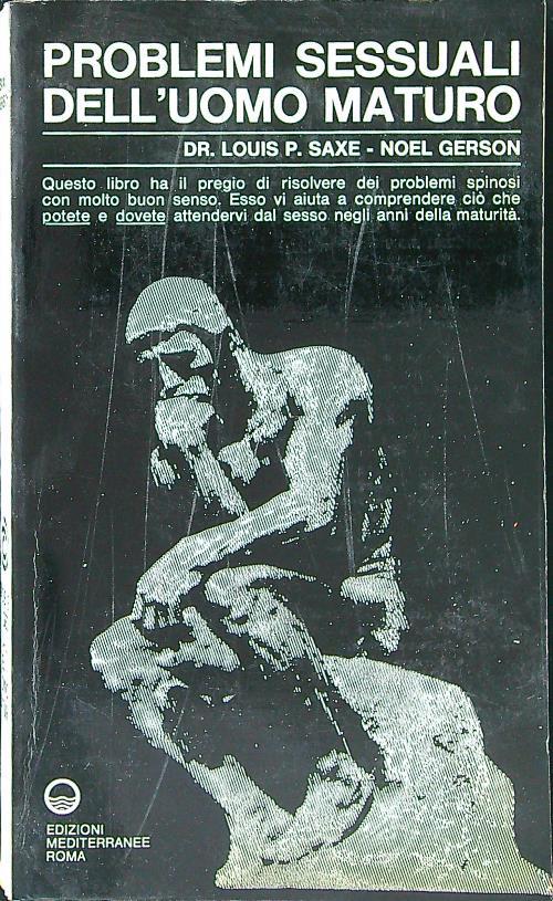 Problemi sessuali dell'uomo maturo